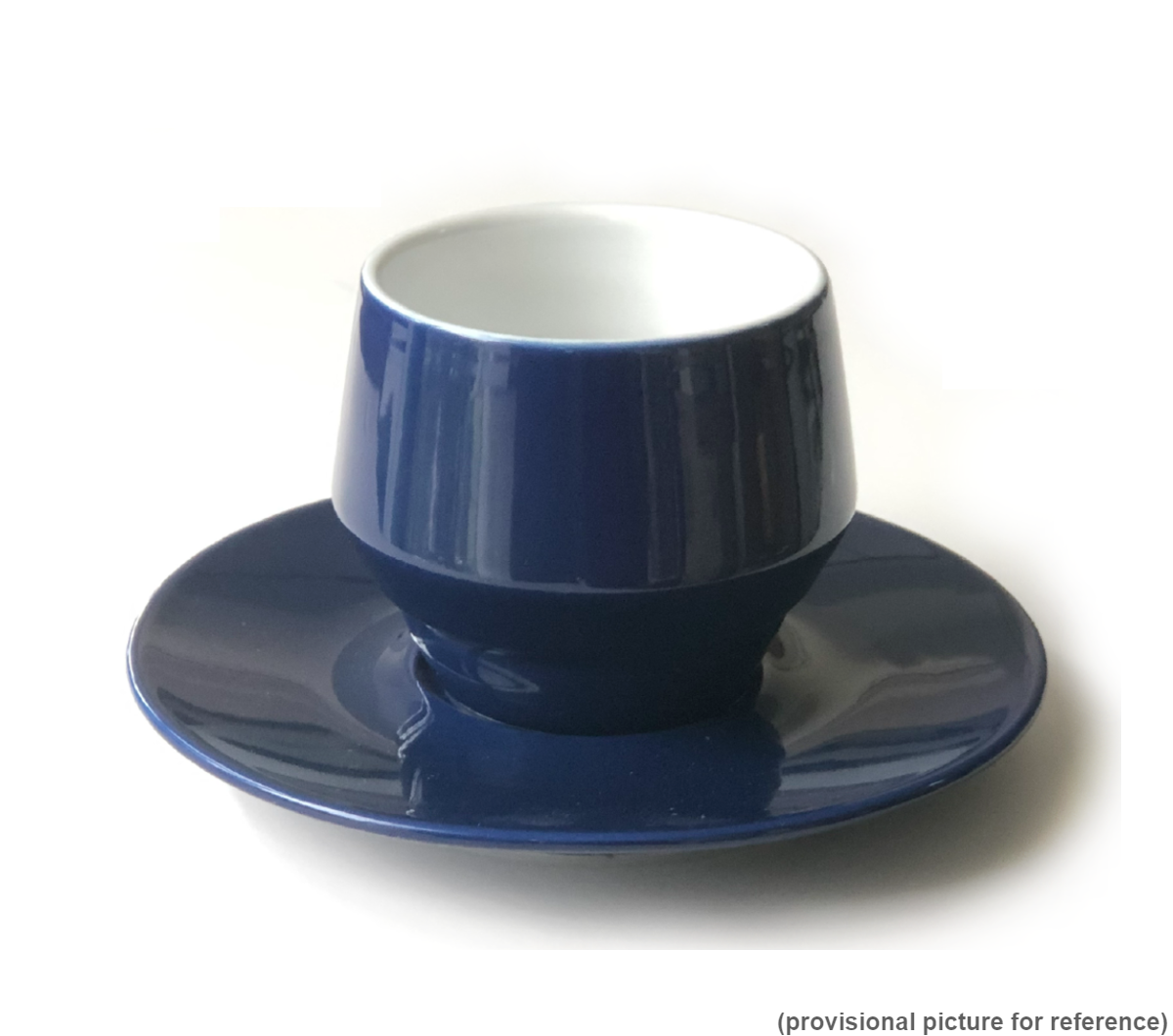 "MANIKO" Double-Walled INDIGO BLUE - 115ml Doppio Cups